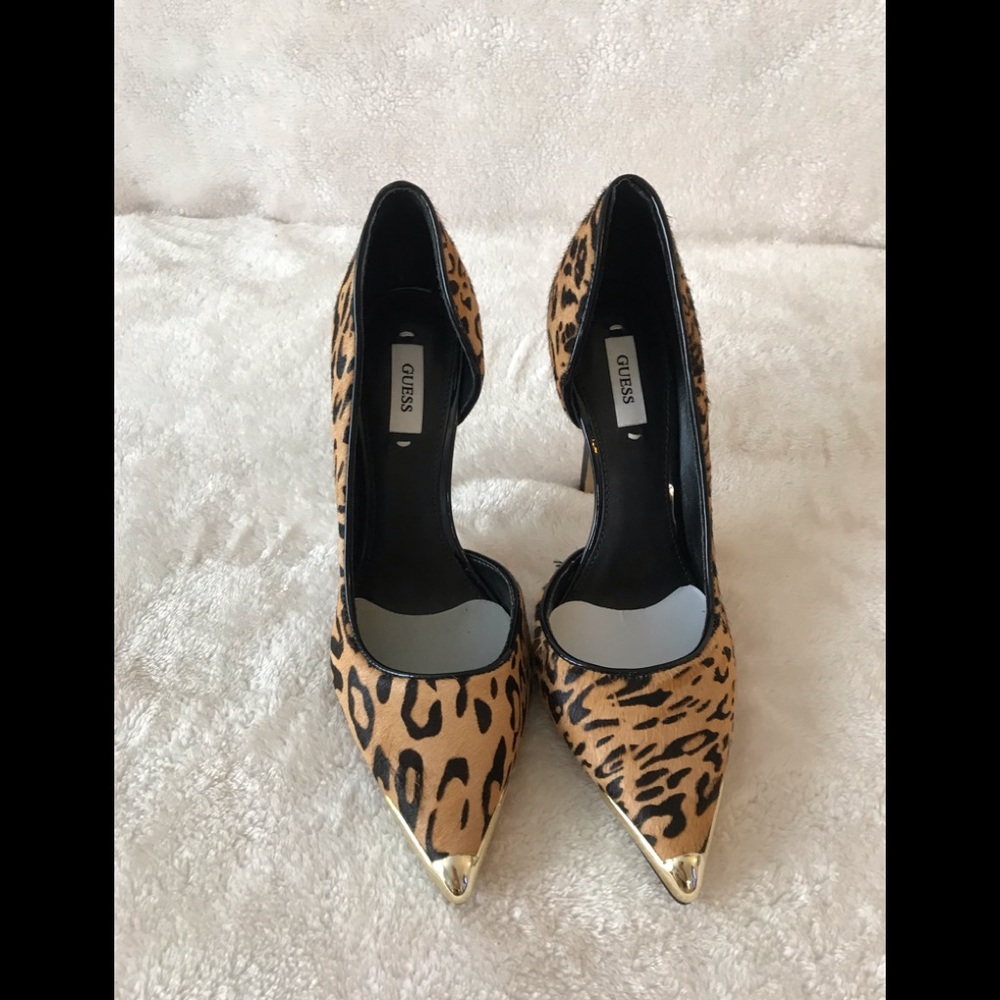 Guess Leopard Heels Size 6